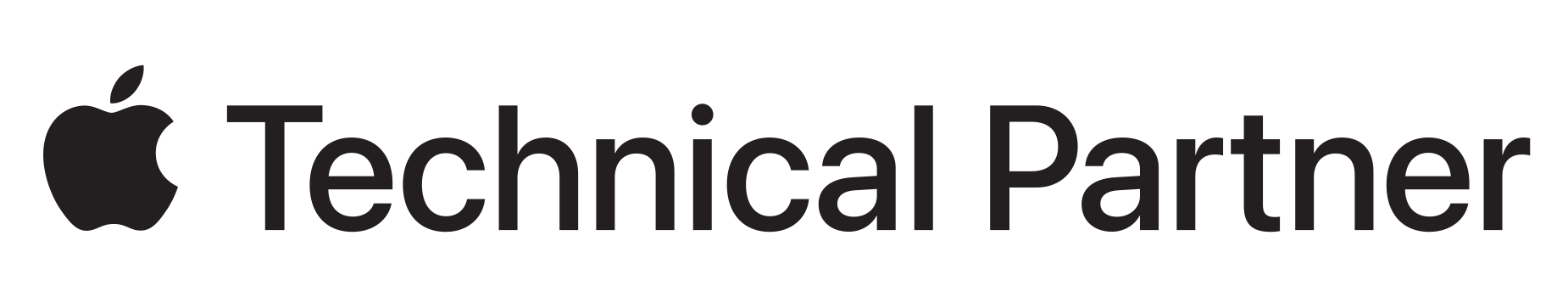 121Apple_Tech_Partner_Logo_1ln_Blk_CI_050725