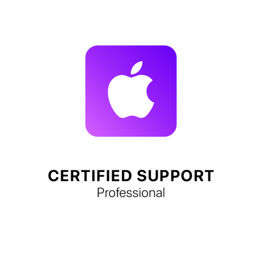 Apple Certified Support Logo Apple Certified Support Logo