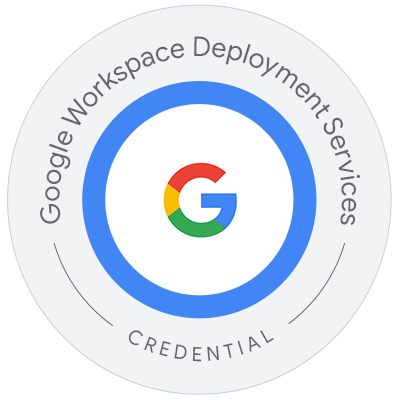 Google Workspace Deployment Services Credential Badge Google Workspace Deployment Services Credential Badge